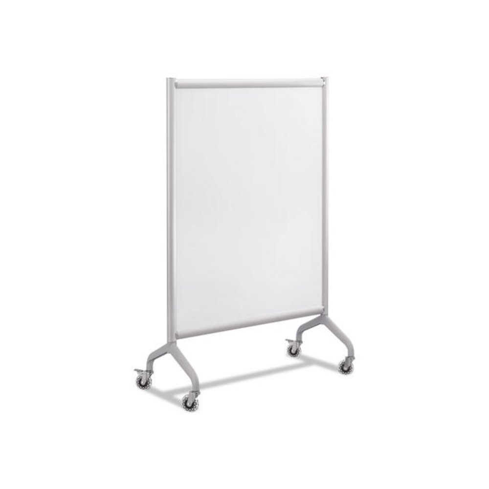 Rumba Whiteboard Collaboration Screen, 36" x 48", White Surface, Powder-Coated Aluminum Frame. Picture 1