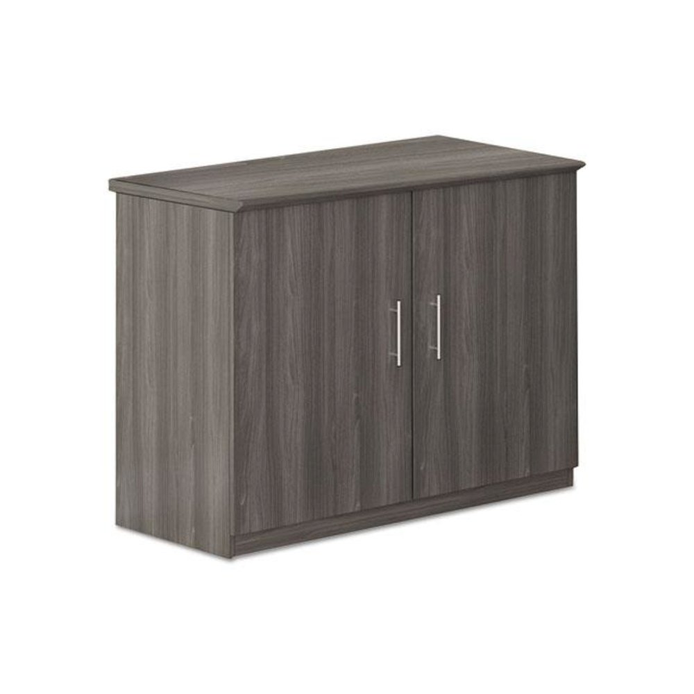 Medina Series Storage Cabinet, 36w x 20d x 29.5h, Gray Steel. Picture 1