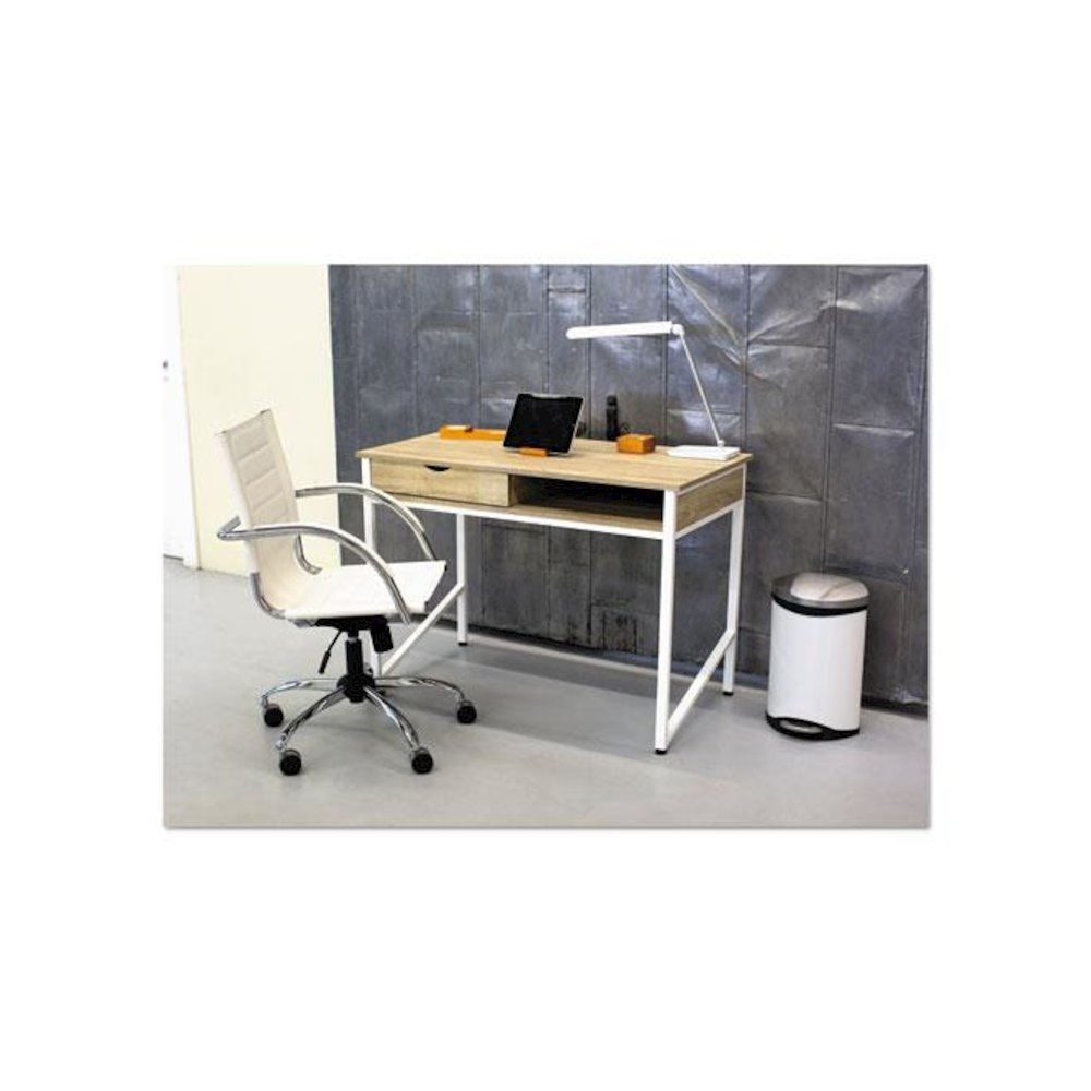 Vamp Lighting, 5w x 16d x 16.75h, White. Picture 4