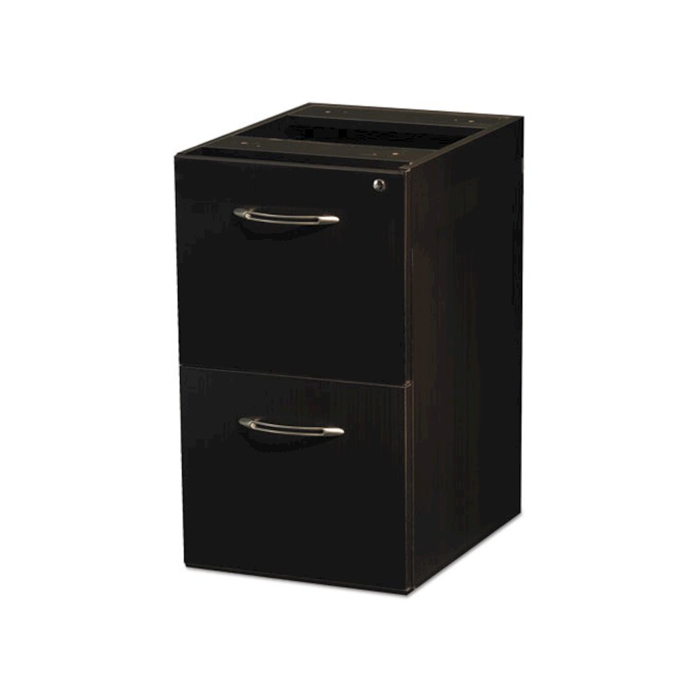 Aberdeen Series File/File Credenza Pedestal, 15¼w x 20d x 27½h, Mocha. Picture 1
