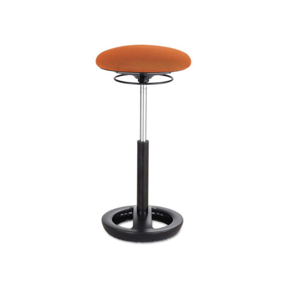 Twixt Extended-Height Ergonomic Chair, Supports up to 250 lbs., Orange Seat/Orange Back, Black Base. Picture 1