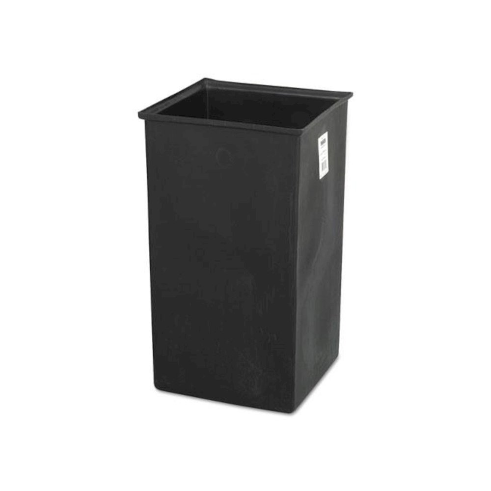 Rigid Liner for SAF9728/SAF9729 Waste Receptacles, Plastic, 36 gal, Black. Picture 1