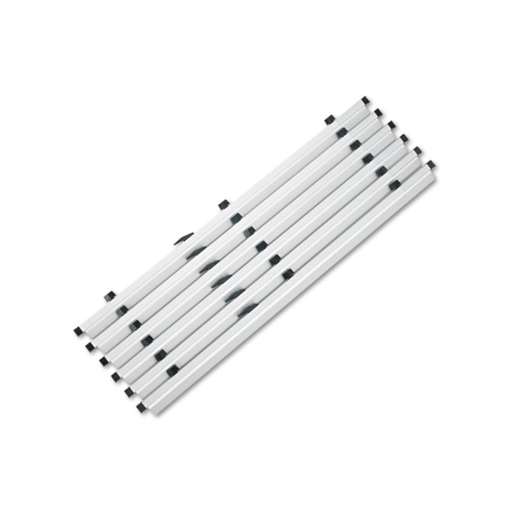 Sheet File Hanging Clamps, 100 Sheets Per Clamp, 36" Length, 6/Carton. Picture 2
