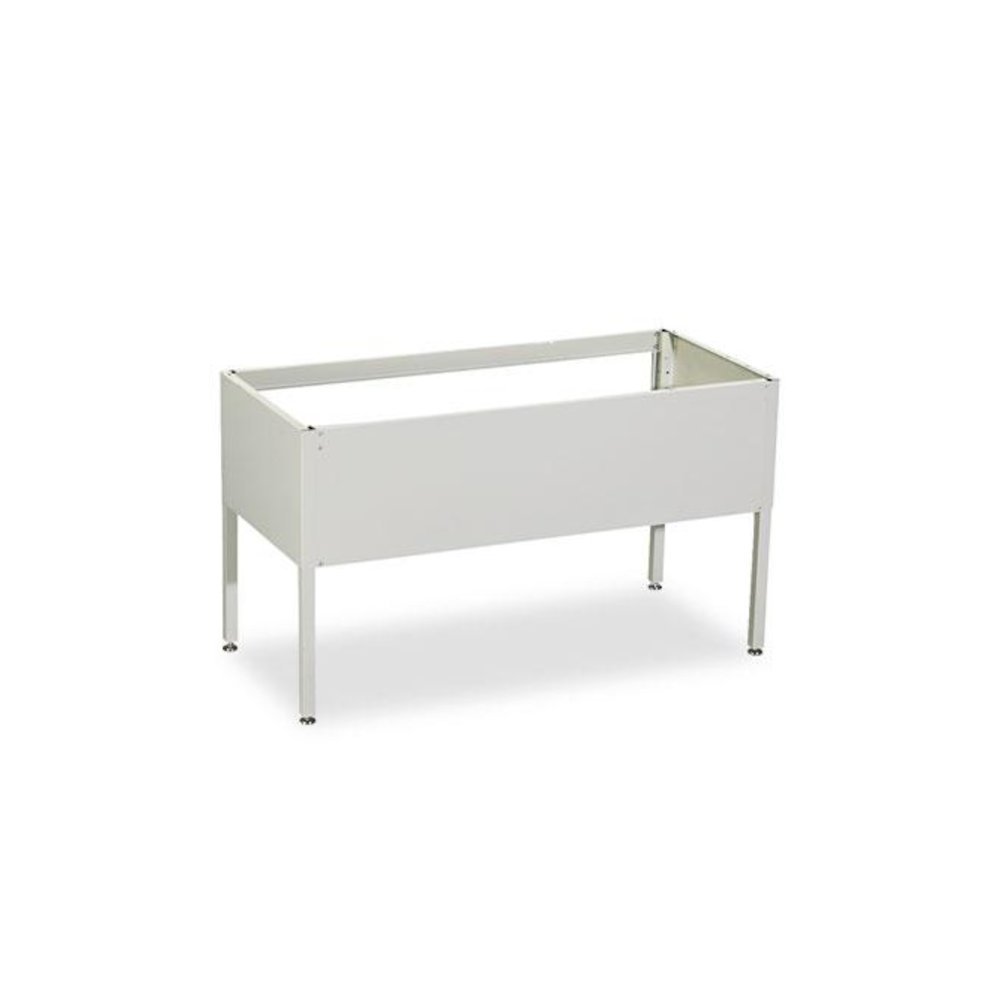 E-Z Sort Sorting Table Base, 60w x 30d x 28 to 36h, Gray. Picture 2