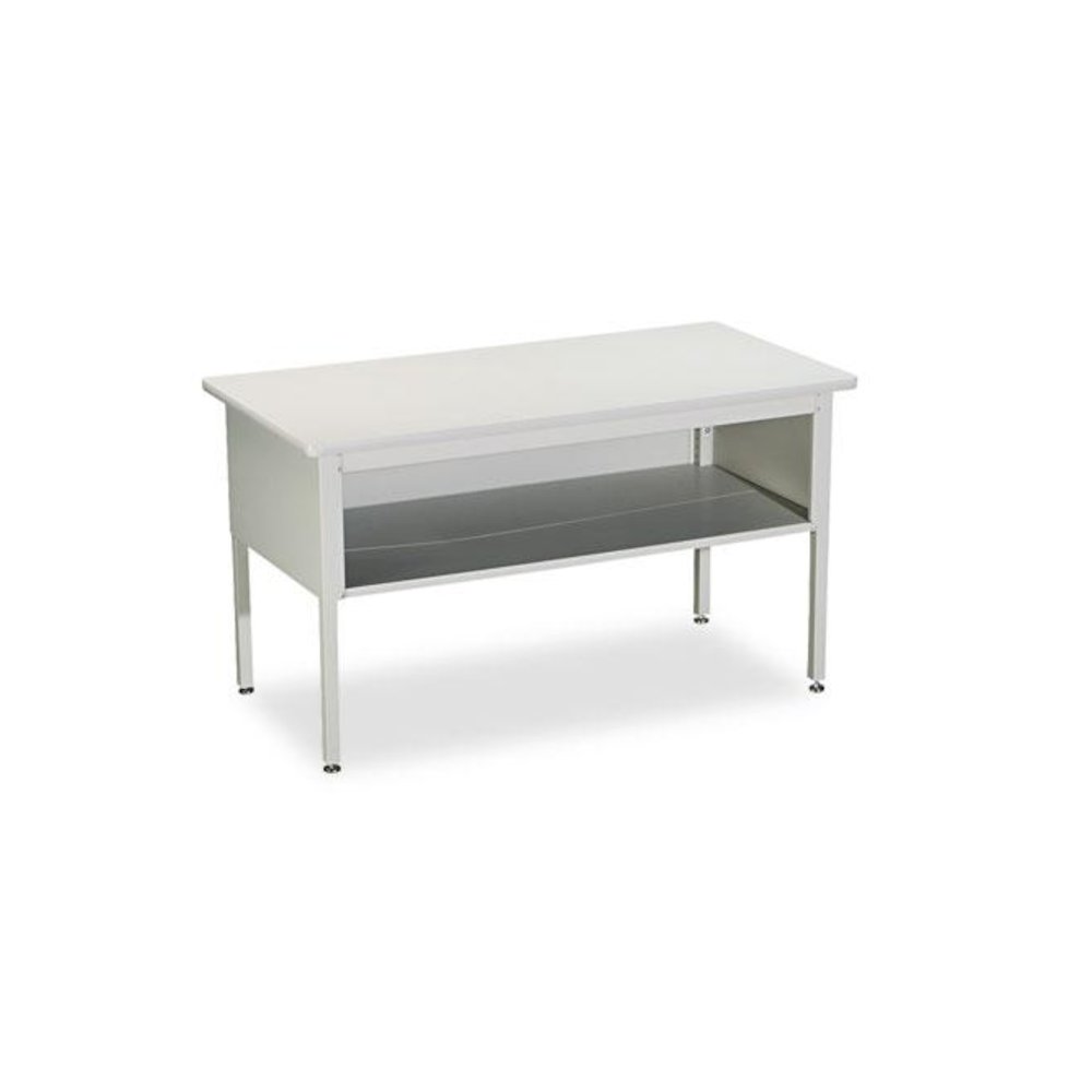 E-Z Sort Sorting Table Base, 60w x 30d x 28 to 36h, Gray. Picture 3