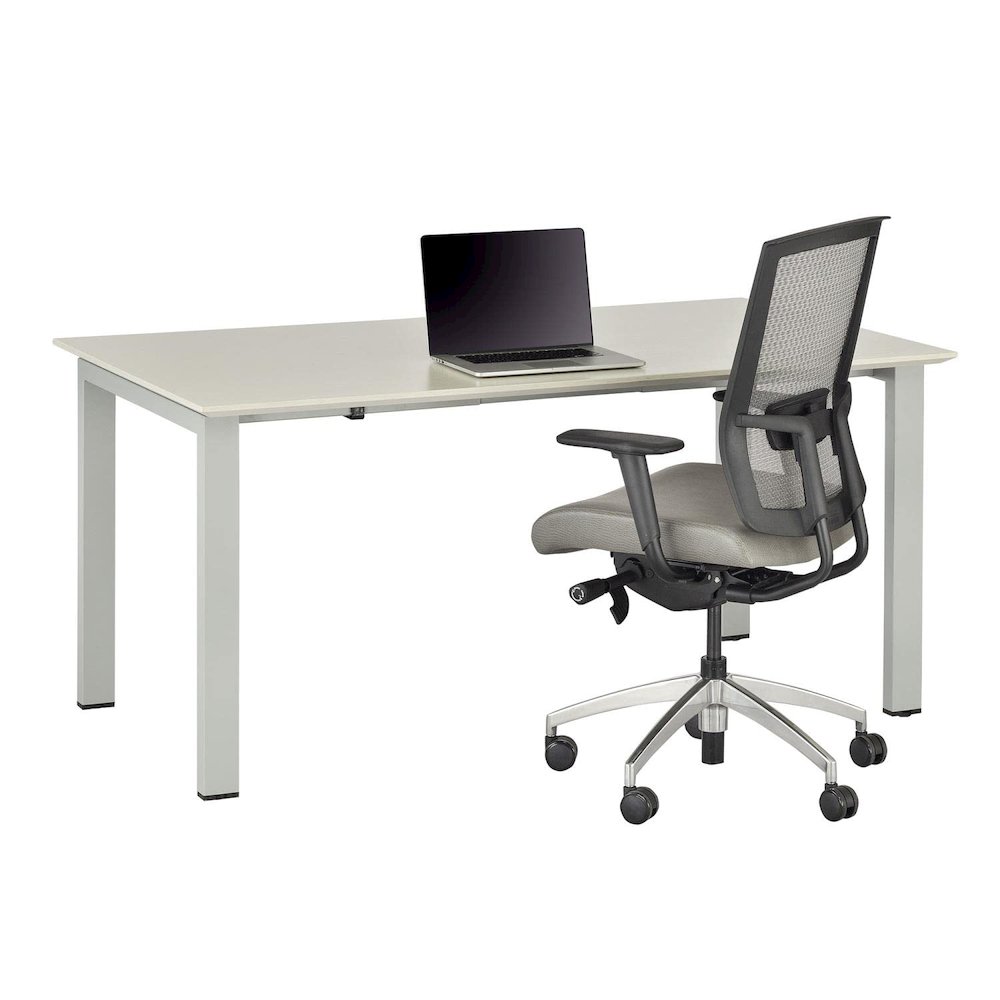 Medina Table Desk with Straight Top- MTD72TSS. Picture 5