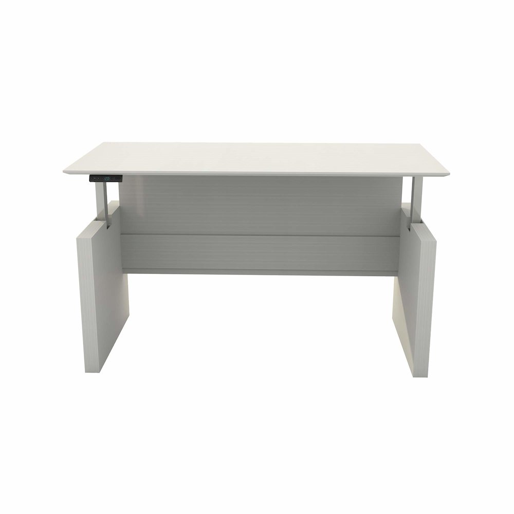 Medina Height-Adjustable 72" Straight Height Adjustable Desk- MNDSHA72TSS. Picture 3