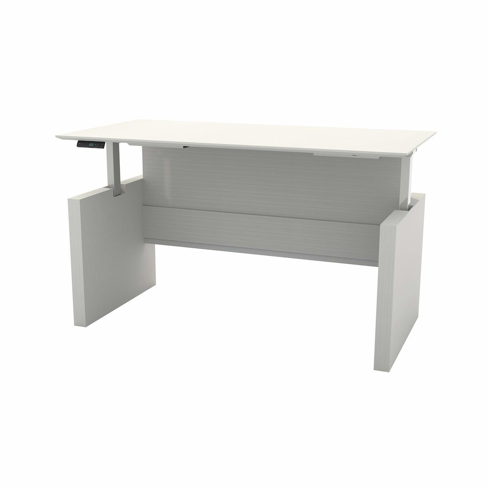 Medina Height-Adjustable 72" Straight Height Adjustable Desk- MNDSHA72TSS. Picture 5
