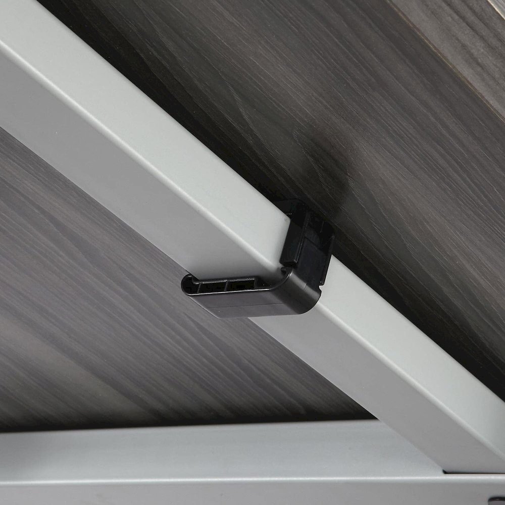 Medina Table Desk with Straight Top- MTD72LGS. Picture 3