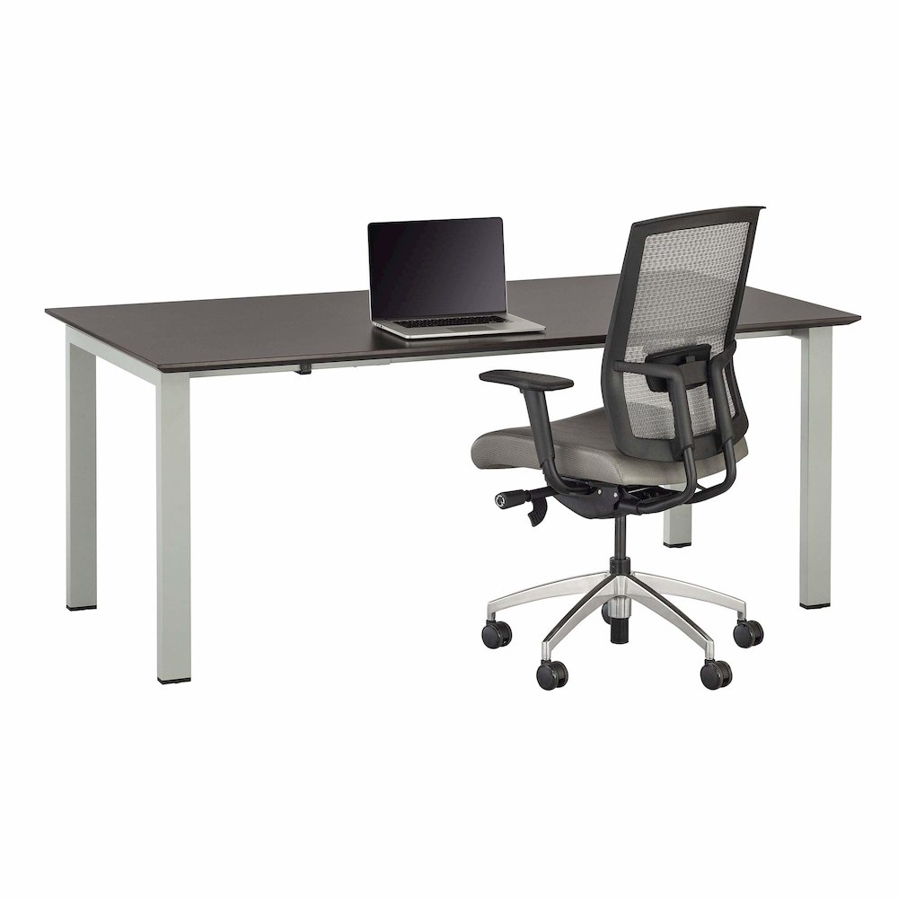Medina Table Desk with Straight Top- MTD72LDC. Picture 1