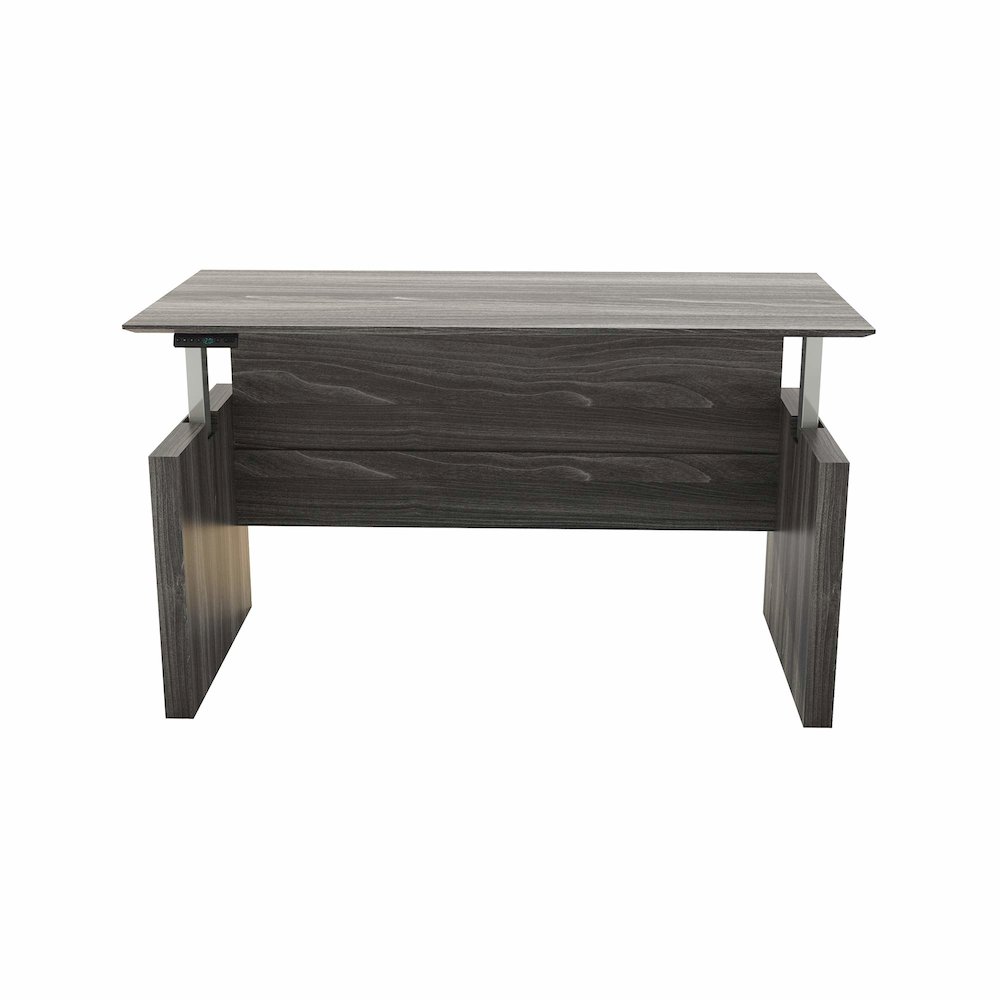 Medina Height-Adjustable 72" Straight Height Adjustable Desk- MNDSHA72LGS. Picture 3