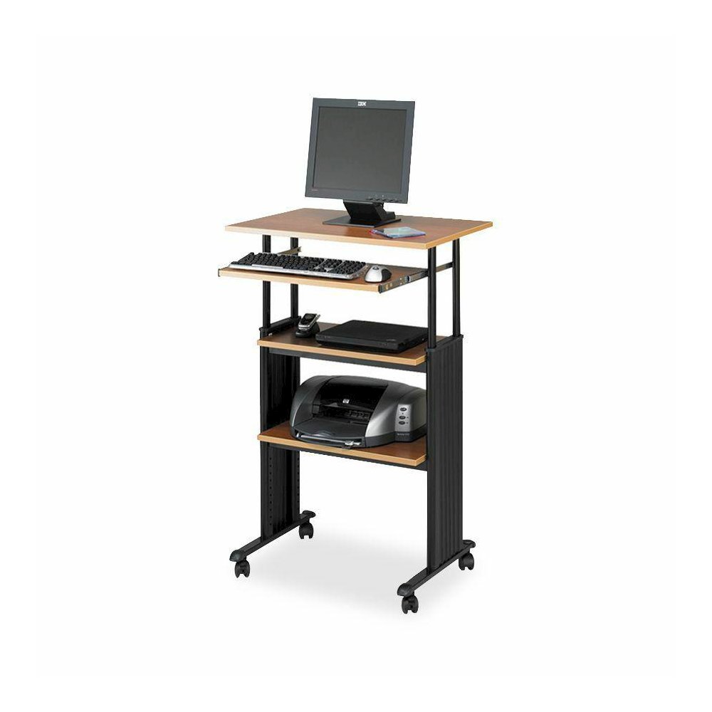 Safco Muv Stand-up Adjustable Height Desk - Rectangle Top - Adjustable Height - 35" to 49". Picture 2