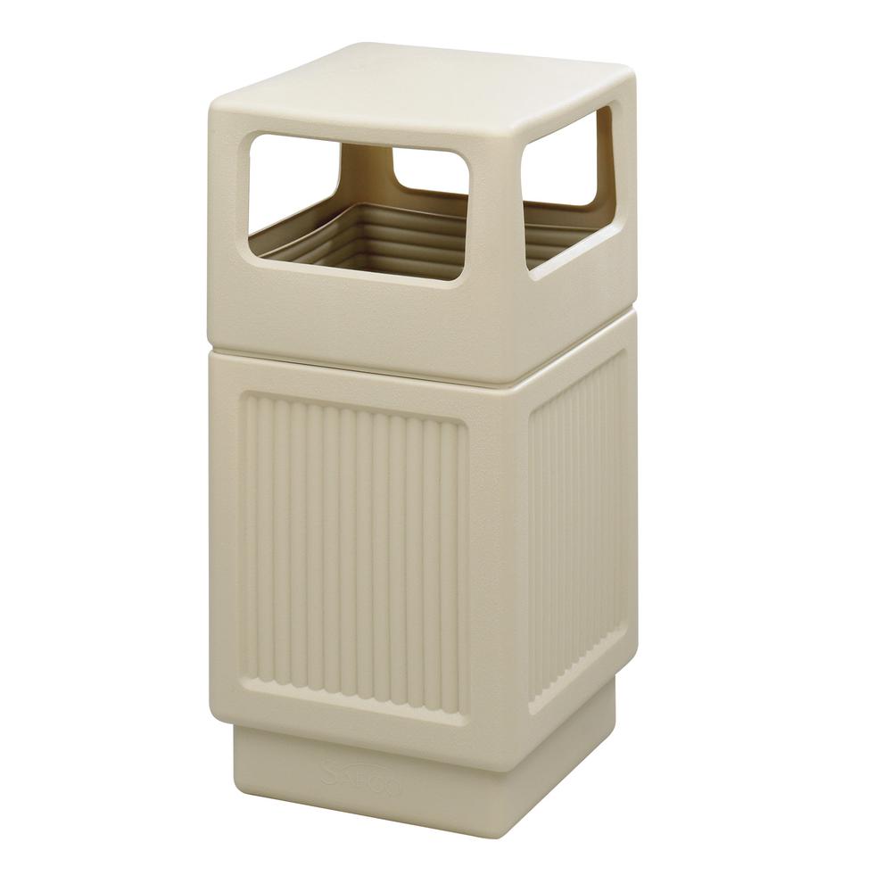 Canmeleon™ Recessed Panel, Side Open, 38 Gallon Tan. Picture 2