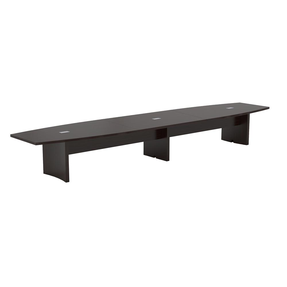 18' Conference Table, Boat Surface, Mocha. Picture 3