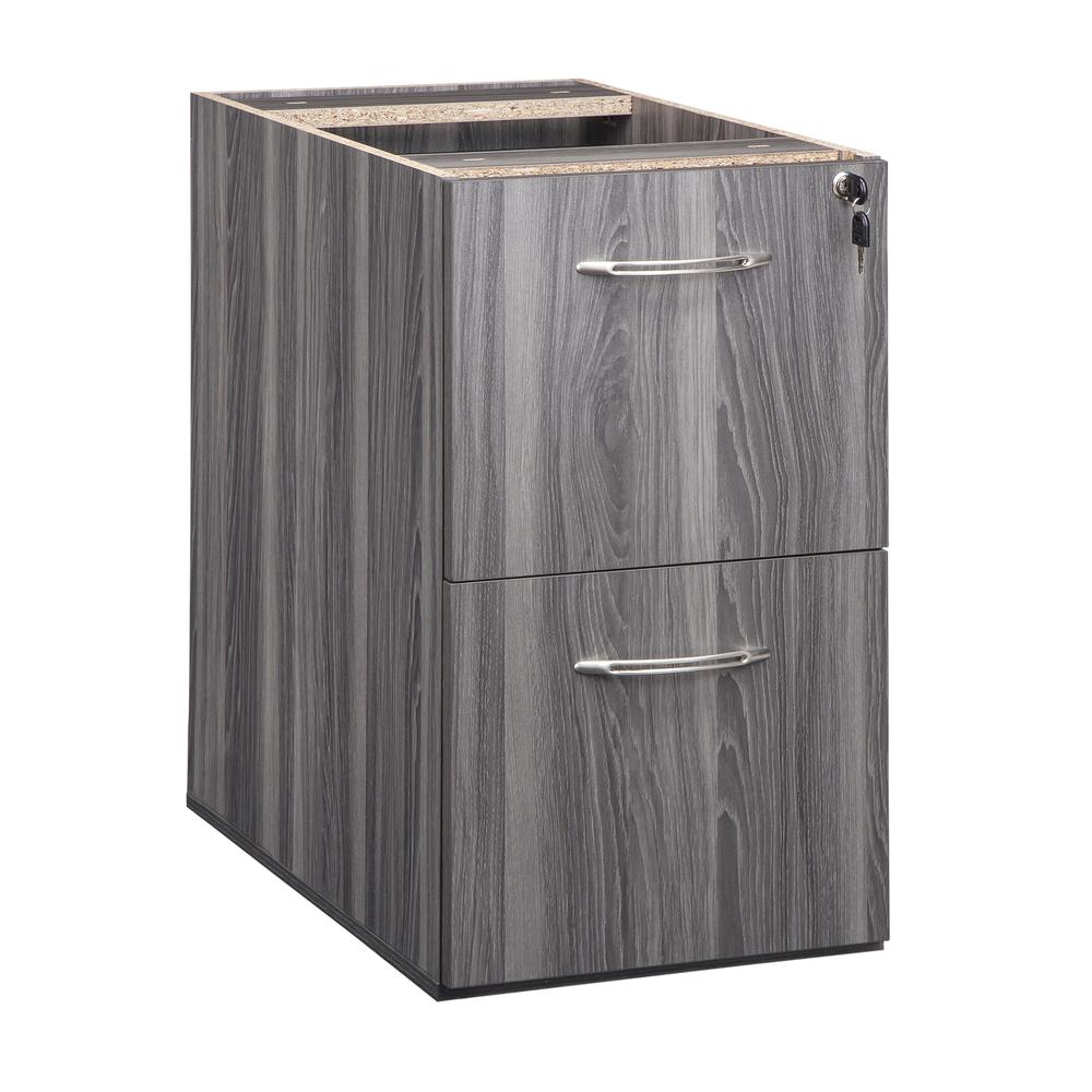 Credenza FF Ped, Gray Steel. Picture 2