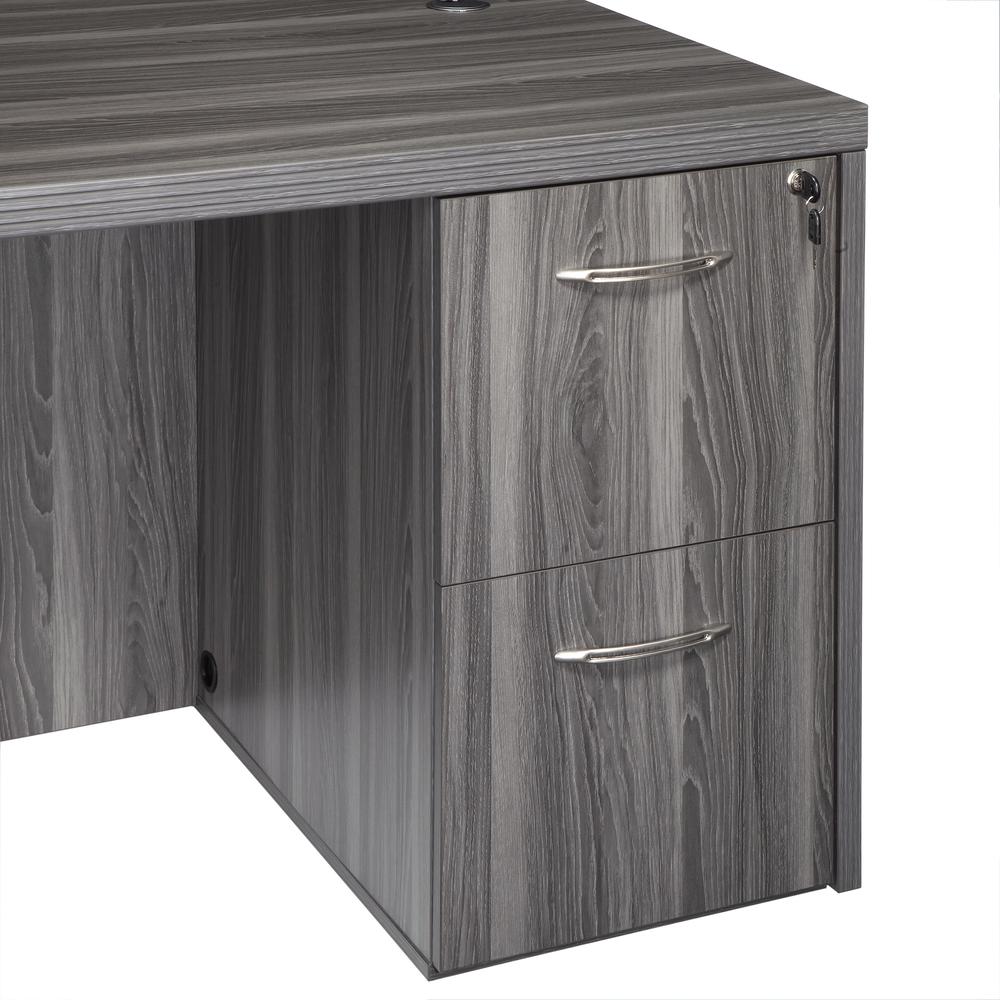 Credenza FF Ped, Gray Steel. Picture 5