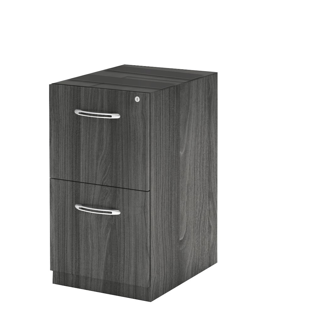 Credenza FF Ped, Gray Steel. Picture 1