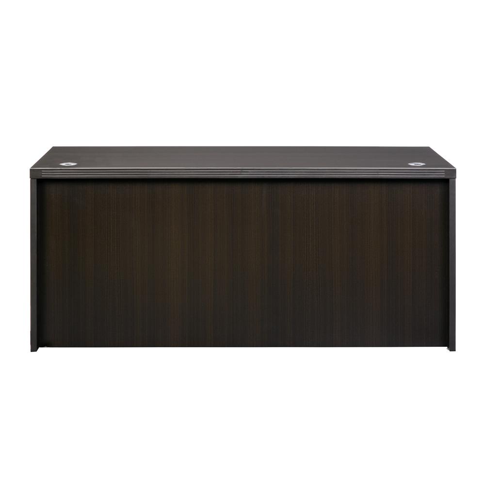 Aberdeen 66" Rectangular Desk, Mocha. Picture 3