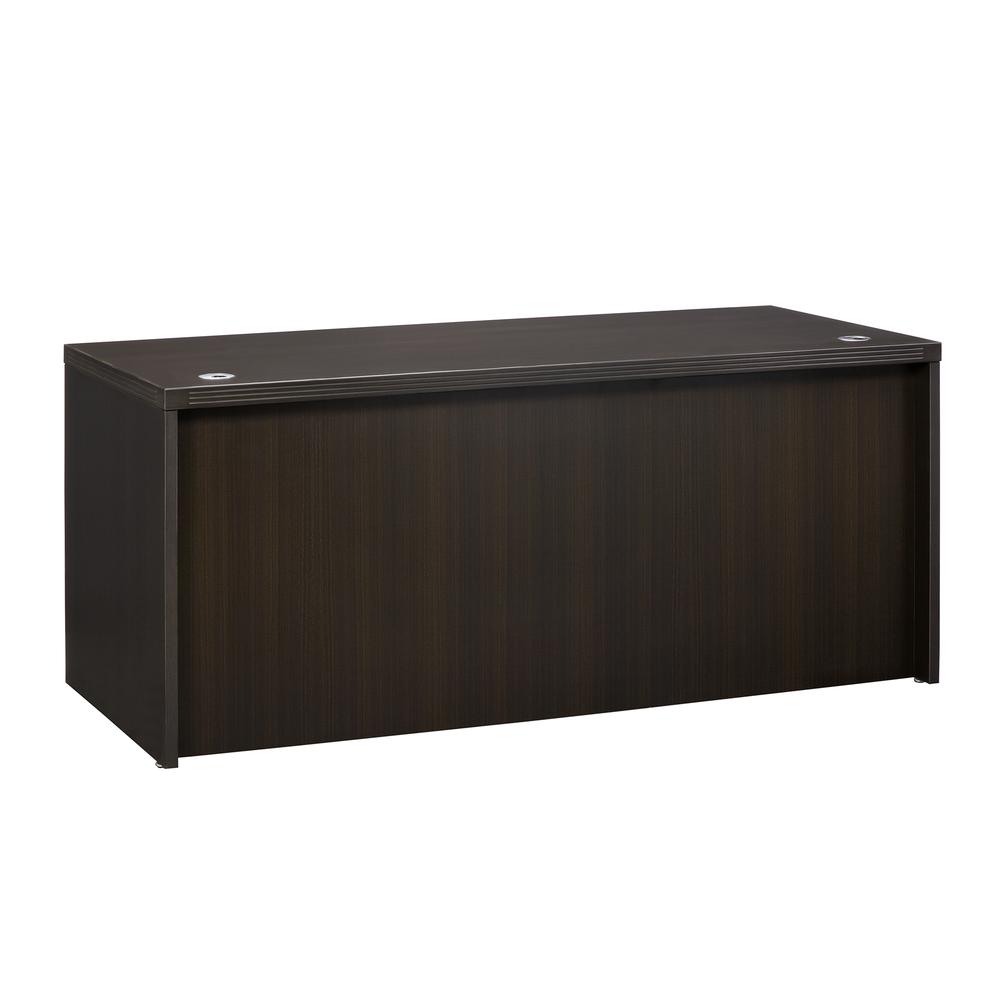Aberdeen 66" Rectangular Desk, Mocha. Picture 2
