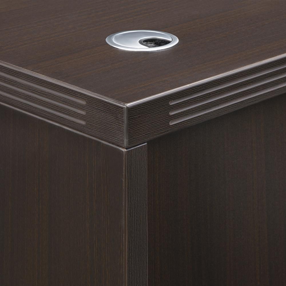 Aberdeen 66" Rectangular Desk, Mocha. Picture 4