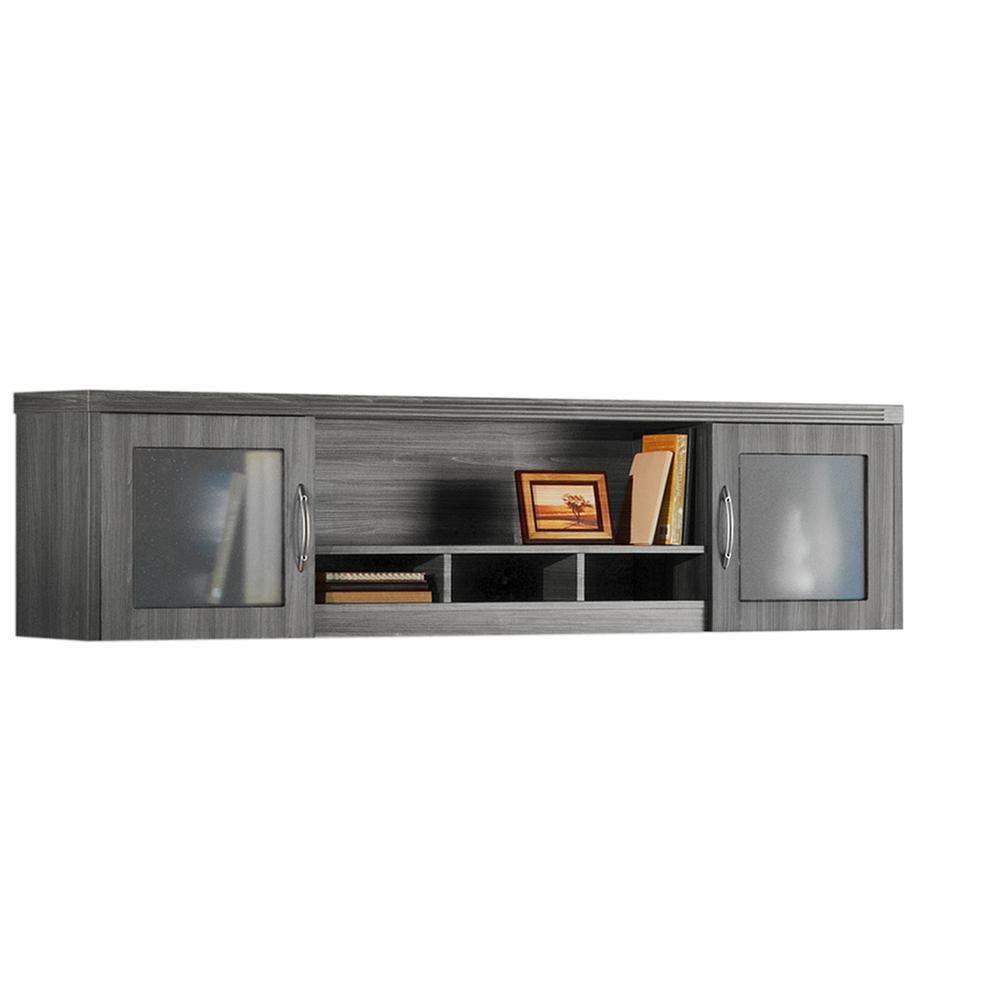 Aberdeen Series 72" Wall Mount Hutch- AWG72LGS. Picture 1