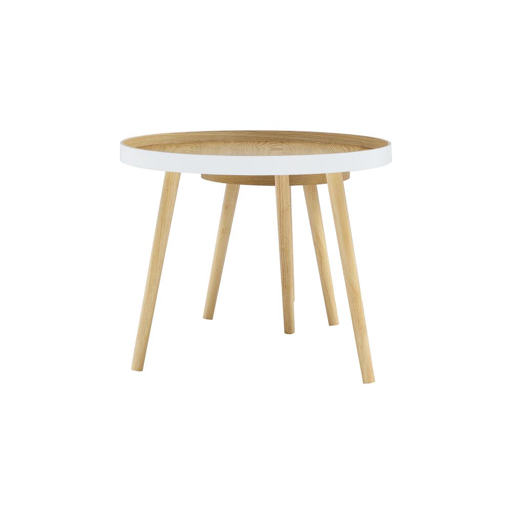 Tucked Round Coffee Table Set. Picture 19