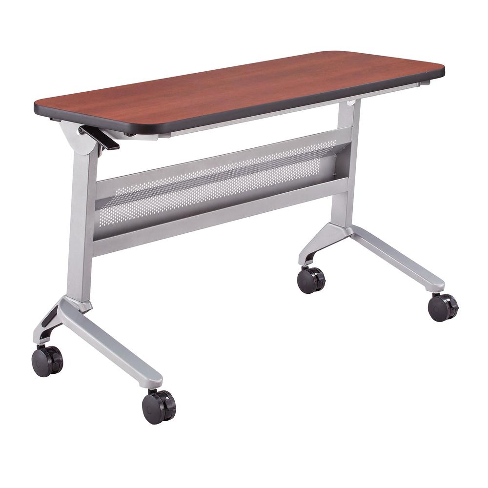 18 x 48" Rectangular Training Table, LPL, BiltmoreCherry. Picture 1