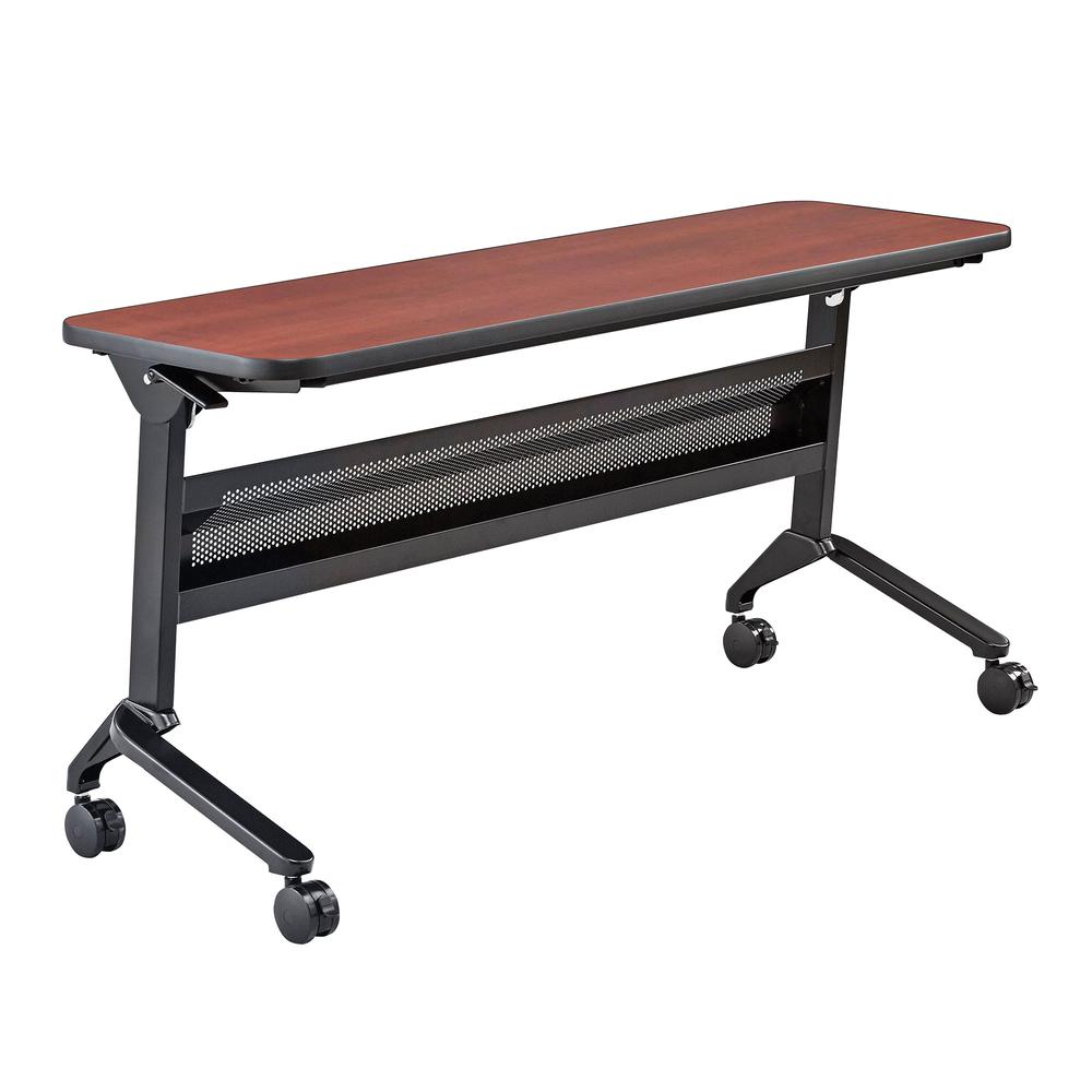 18 x 60" Rectangular Training Table, LPL, BiltmoreCherry. Picture 1