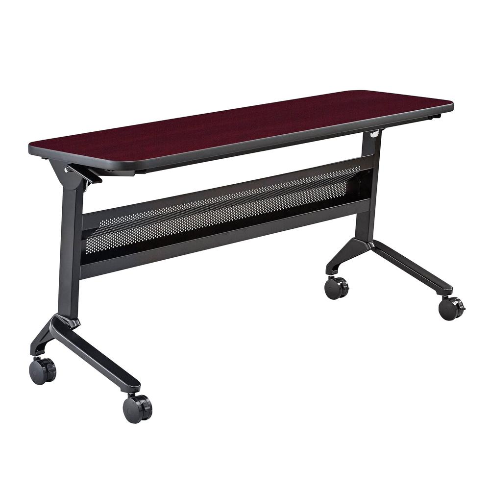 18 x 60" Rectangular Training Table, LPL, RegalMahogany. Picture 1