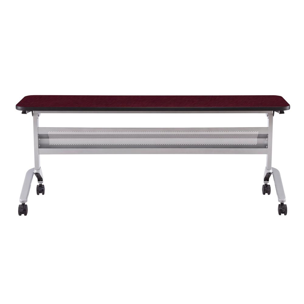 18 x 72" Rectangular Training Table, LPL, RegalMahogany. Picture 2