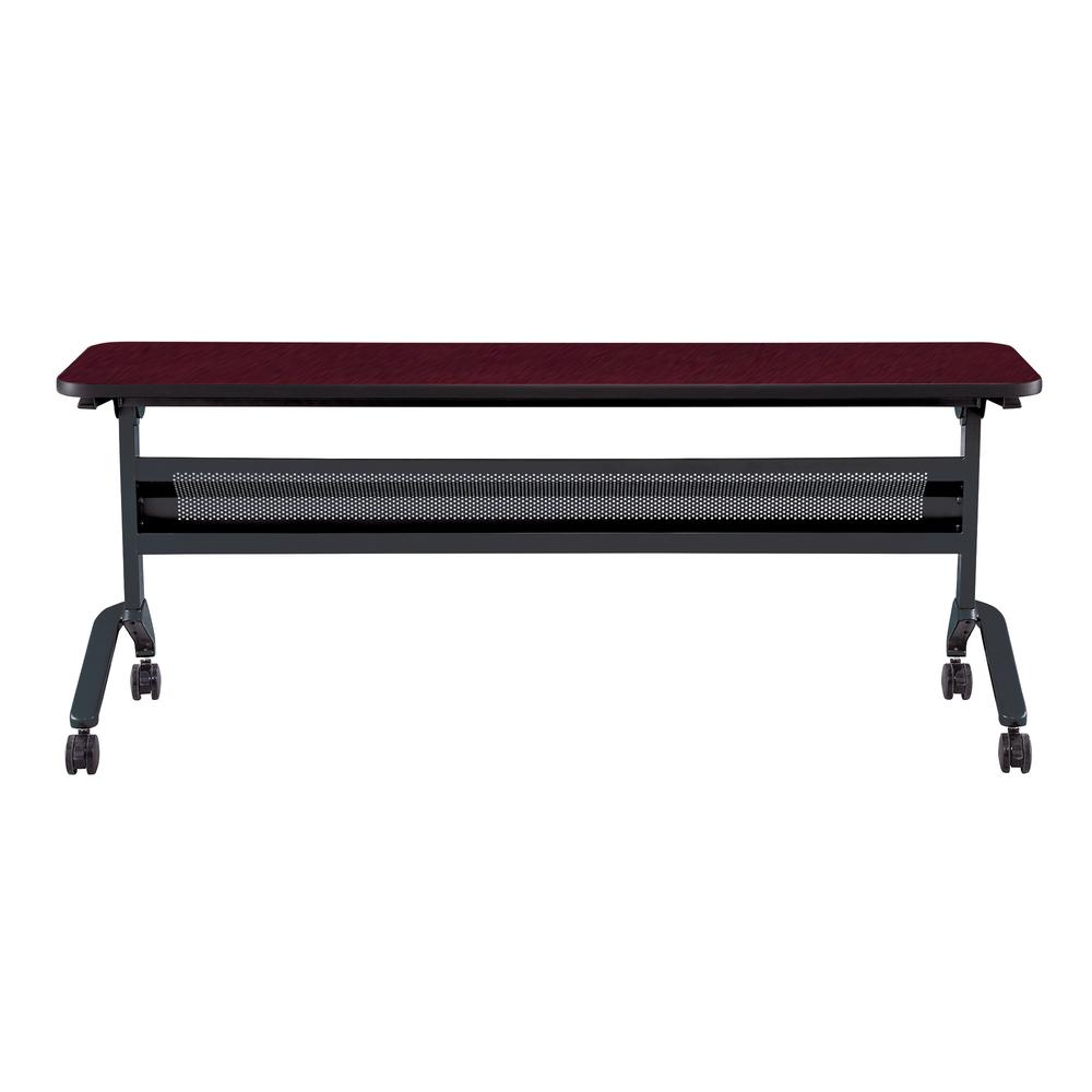 18 x 72" Rectangular Training Table, LPL, RegalMahogany. Picture 2