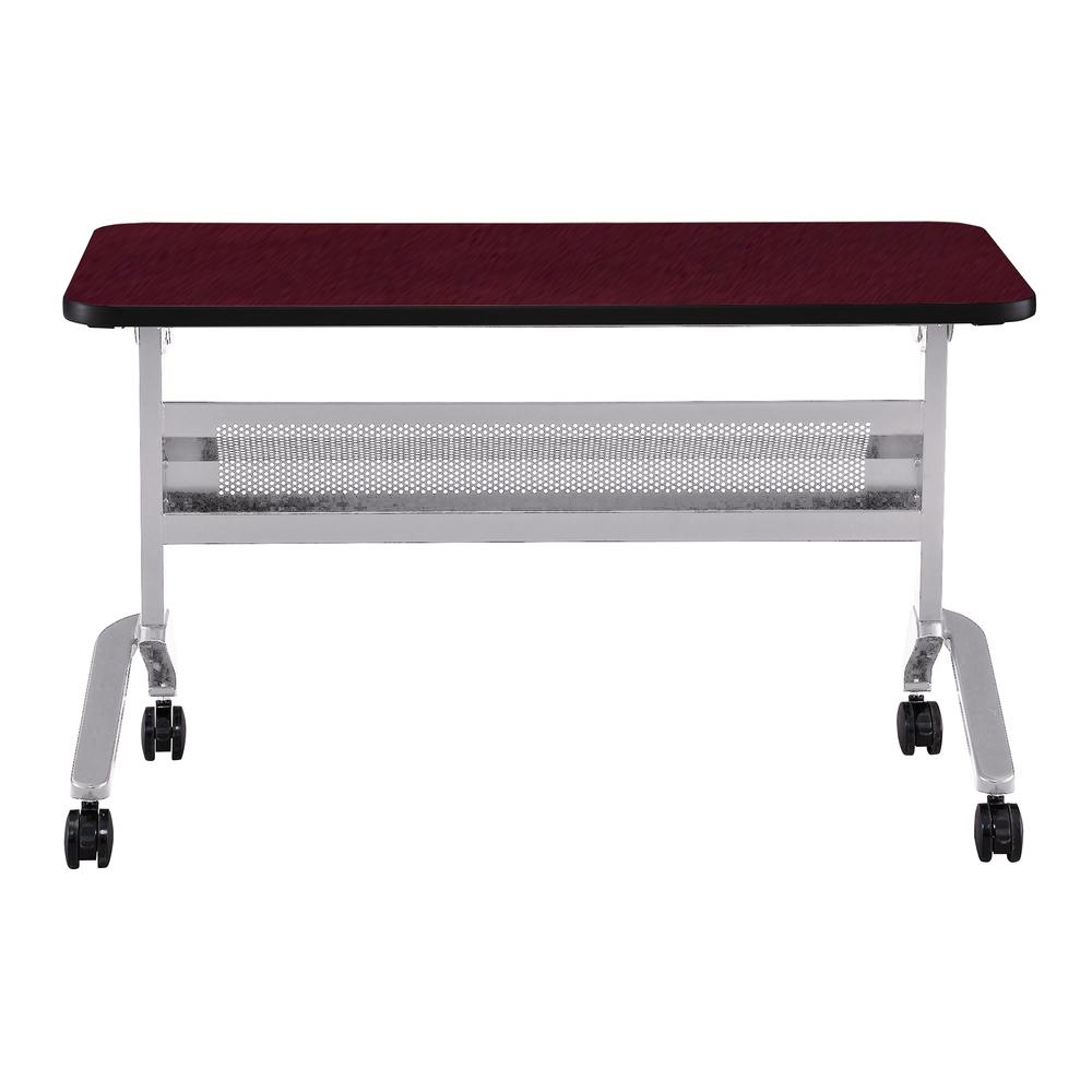 24 x 48" Rectangular Training Table, LPL, RegalMahogany. Picture 2