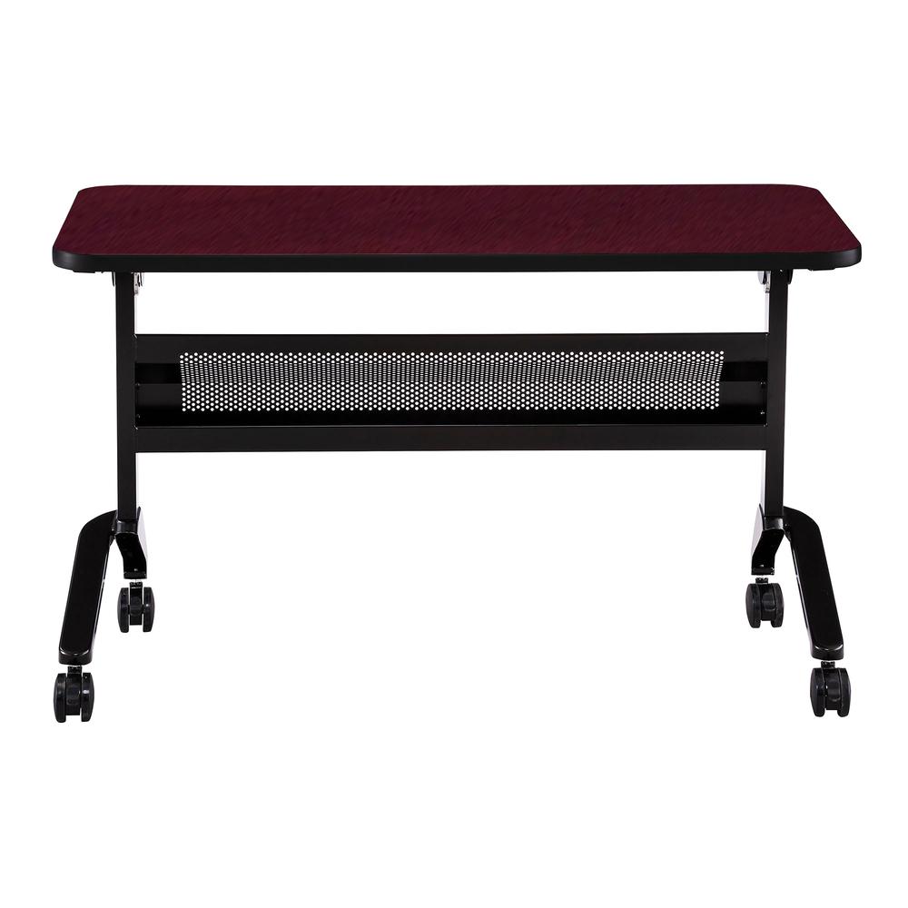 24 x 48" Rectangular Training Table, LPL, RegalMahogany. Picture 2