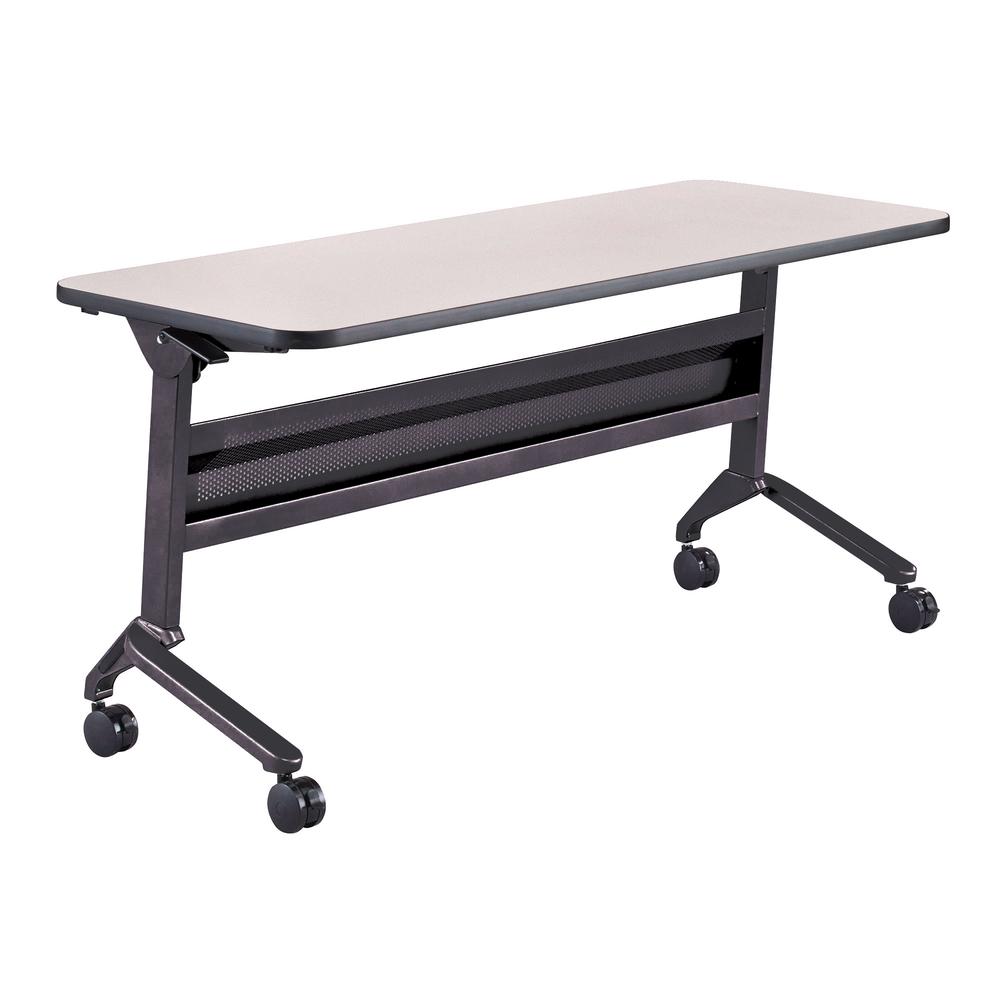 Flip-N-Go® 24 x 60" Rectangular Training Table, LPL - Folkstone. Picture 1