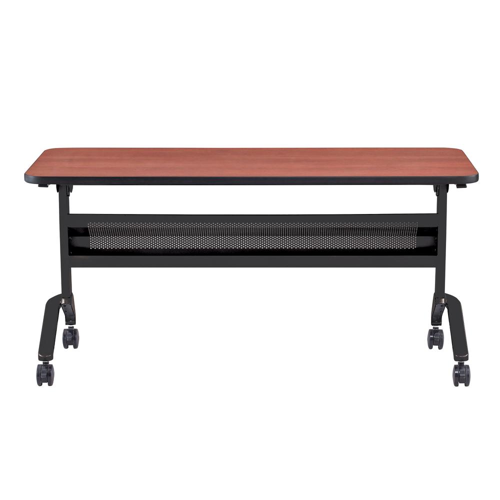 Flip-N-Go® 24 x 60" Rectangular Training Table, LPL - BiltmoreCherry. Picture 2