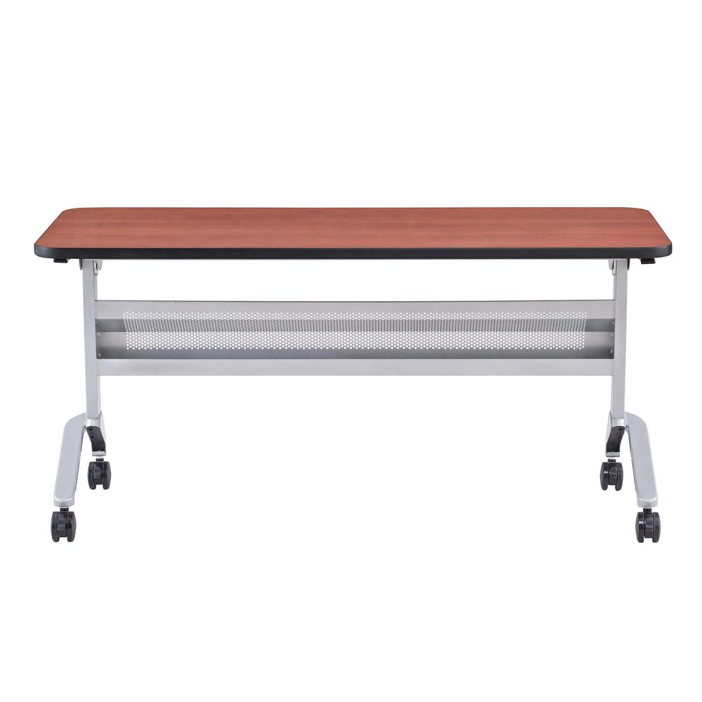 Flip-N-Go® 24 x 60" Rectangular Training Table - BiltmoreCherry. Picture 2