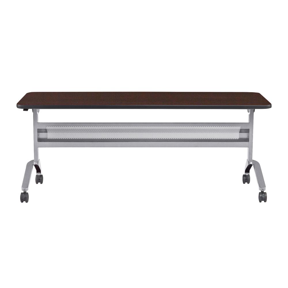 24 x 72" Rectangular Training Table, LPL, Mocha. Picture 2