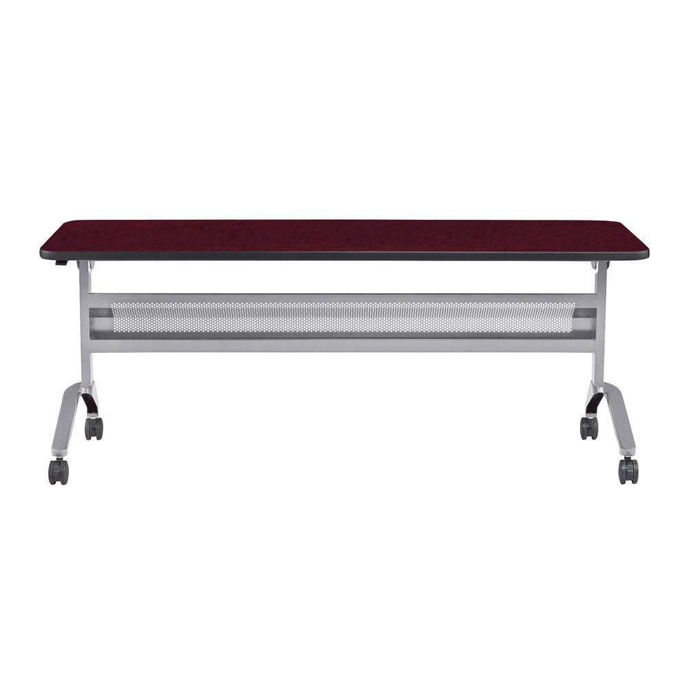 24 x 72" Rectangular Training Table, LPL, RegalMahogany. Picture 2