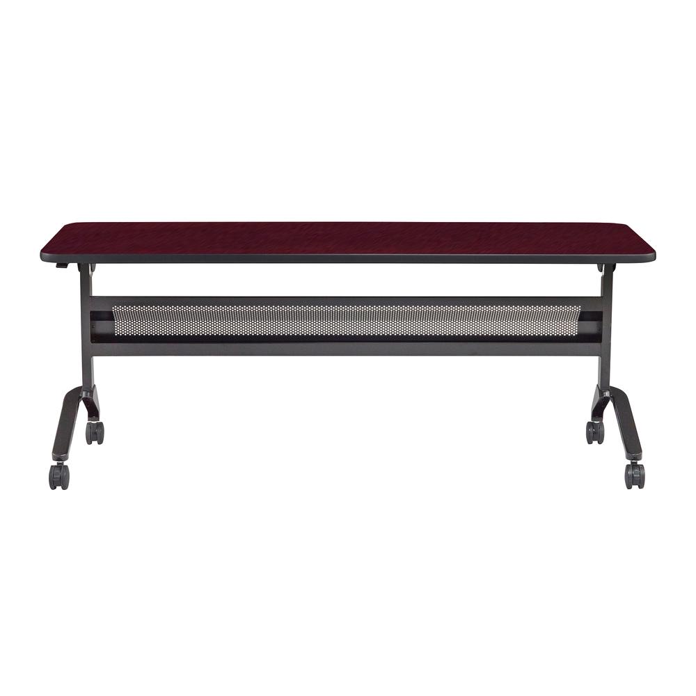 24 x 72" Rectangular Training Table, LPL, RegalMahogany. Picture 2
