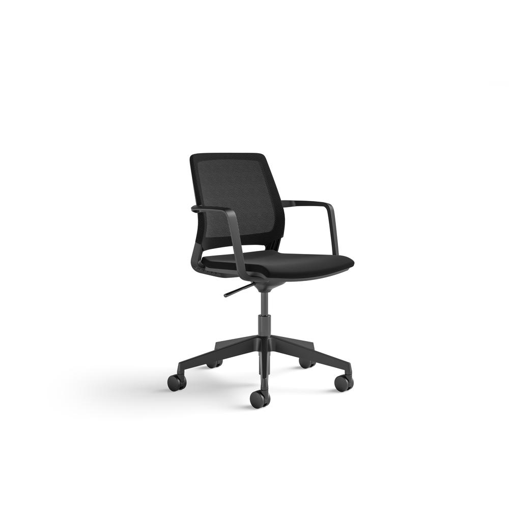 Medina™ Conference Chair - Black. Picture 1