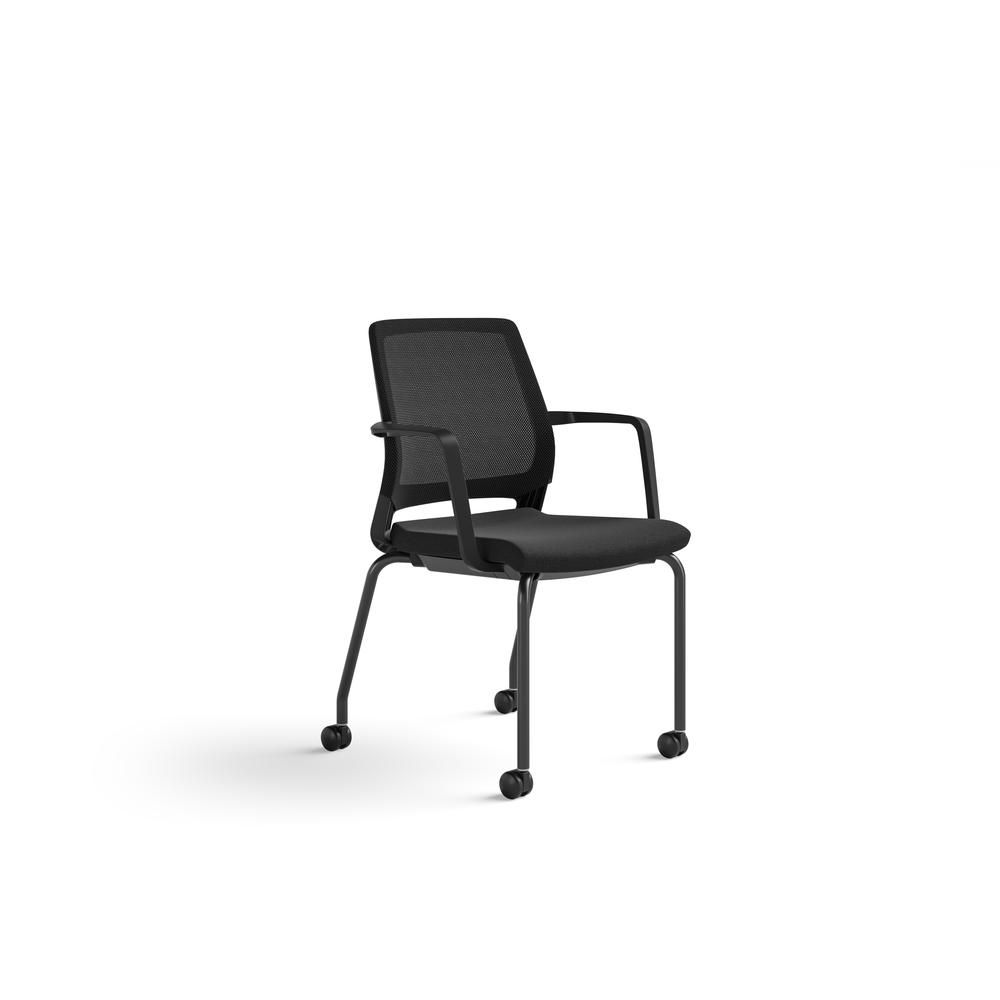 Medina™ Guest Chair - Black. Set of 2. Picture 1
