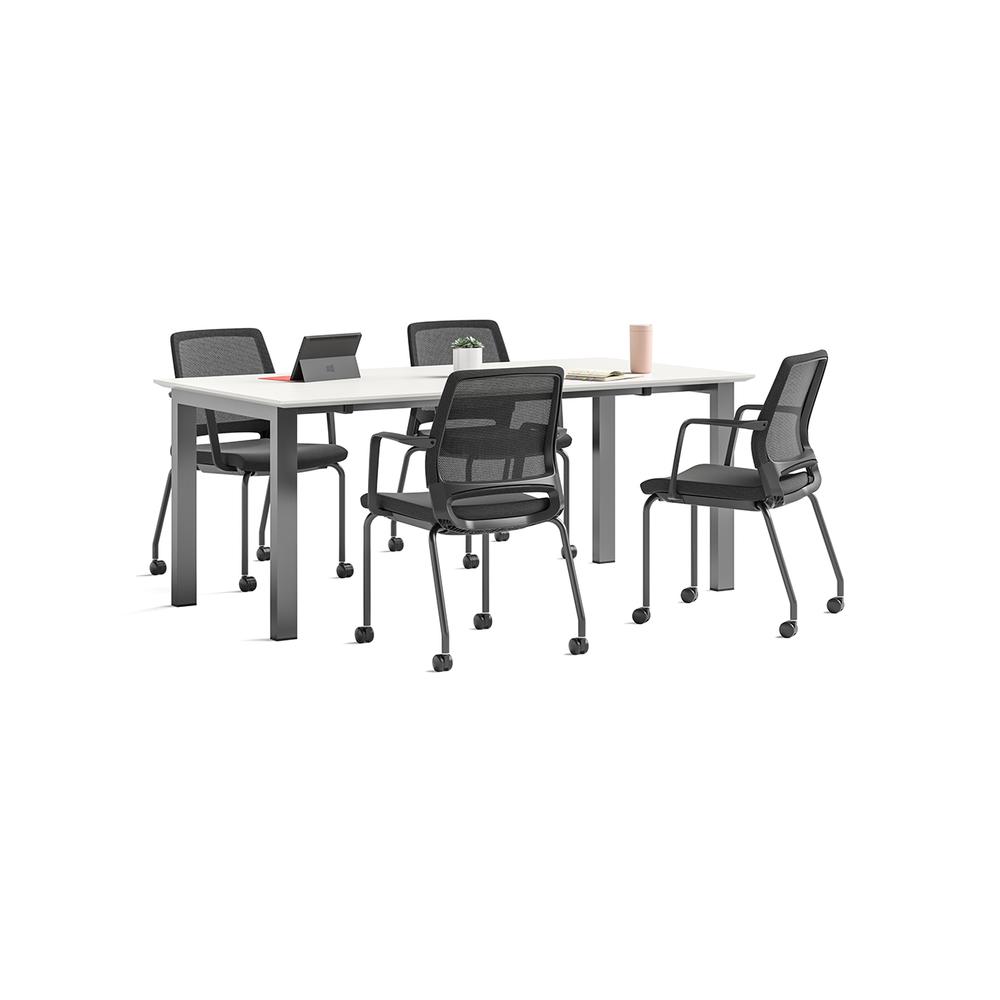 Medina™ Guest Chair - Black. Set of 2. Picture 2