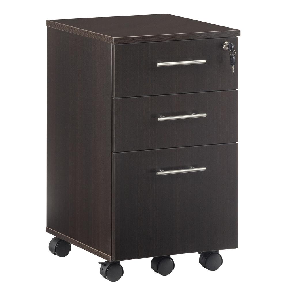Pedestal (Box-Box-File), Mocha. Picture 3