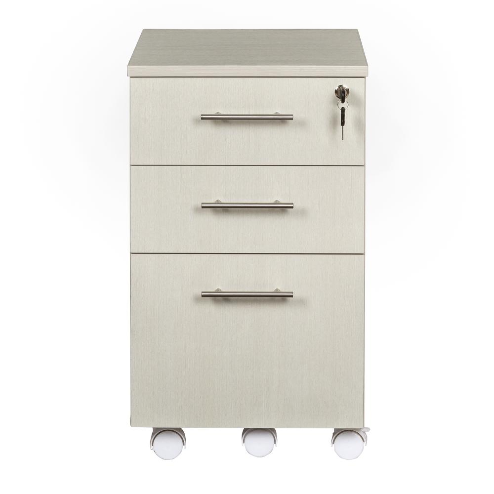 Medina™ Mobile Pedestal, Box/Box/File - TexturedSeaSalt. Picture 2