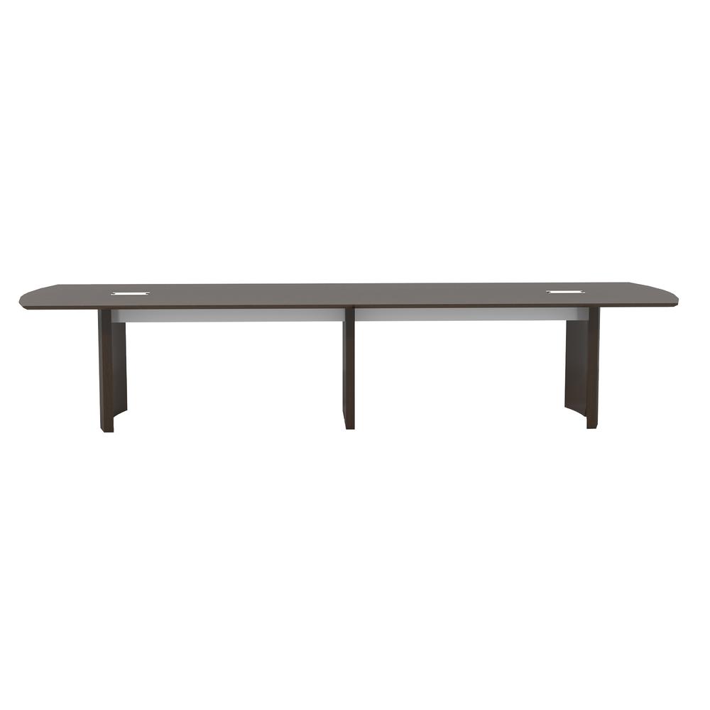 14' Conference Table, Mocha. Picture 3