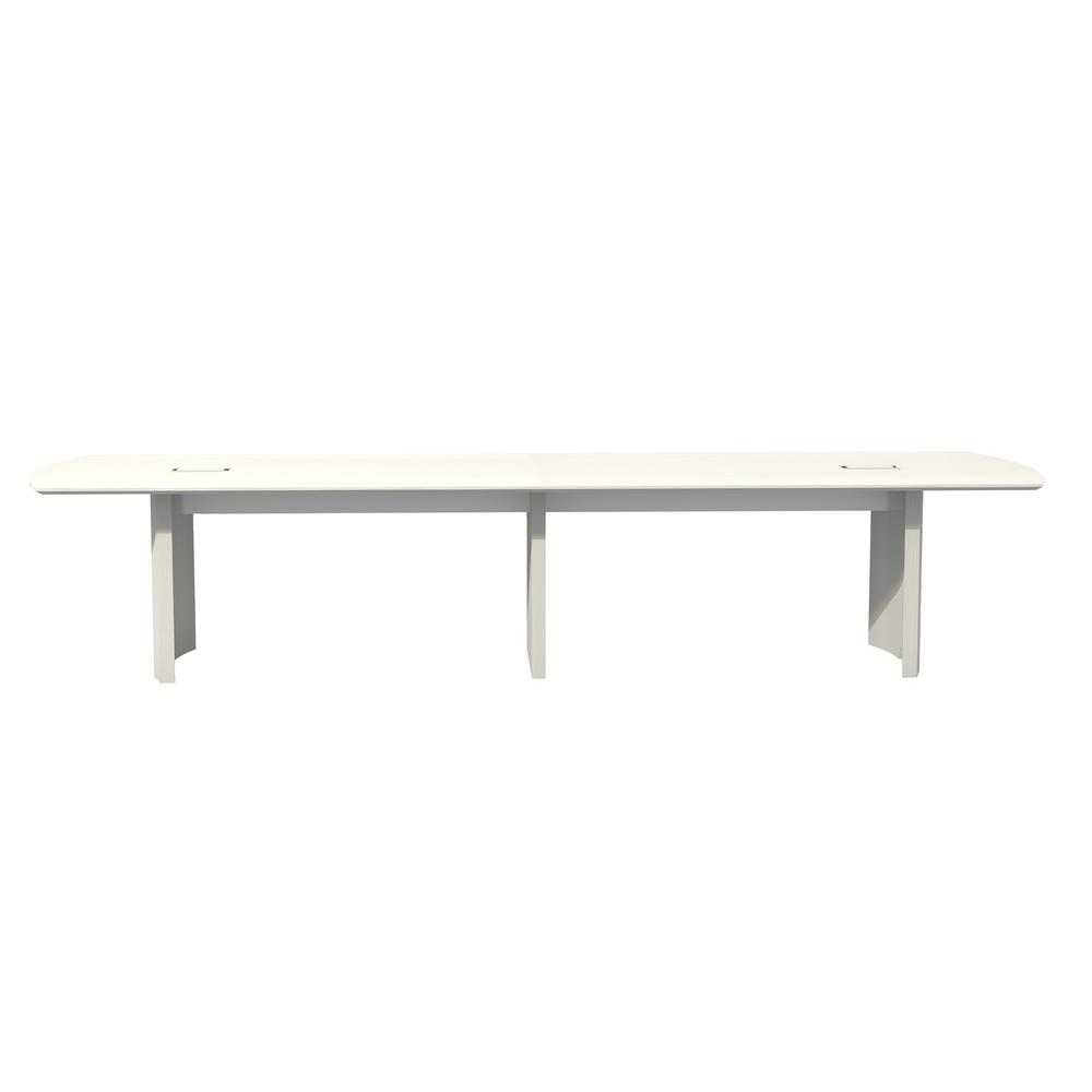 14' Conference Table, Textured Sea Salt. Picture 5