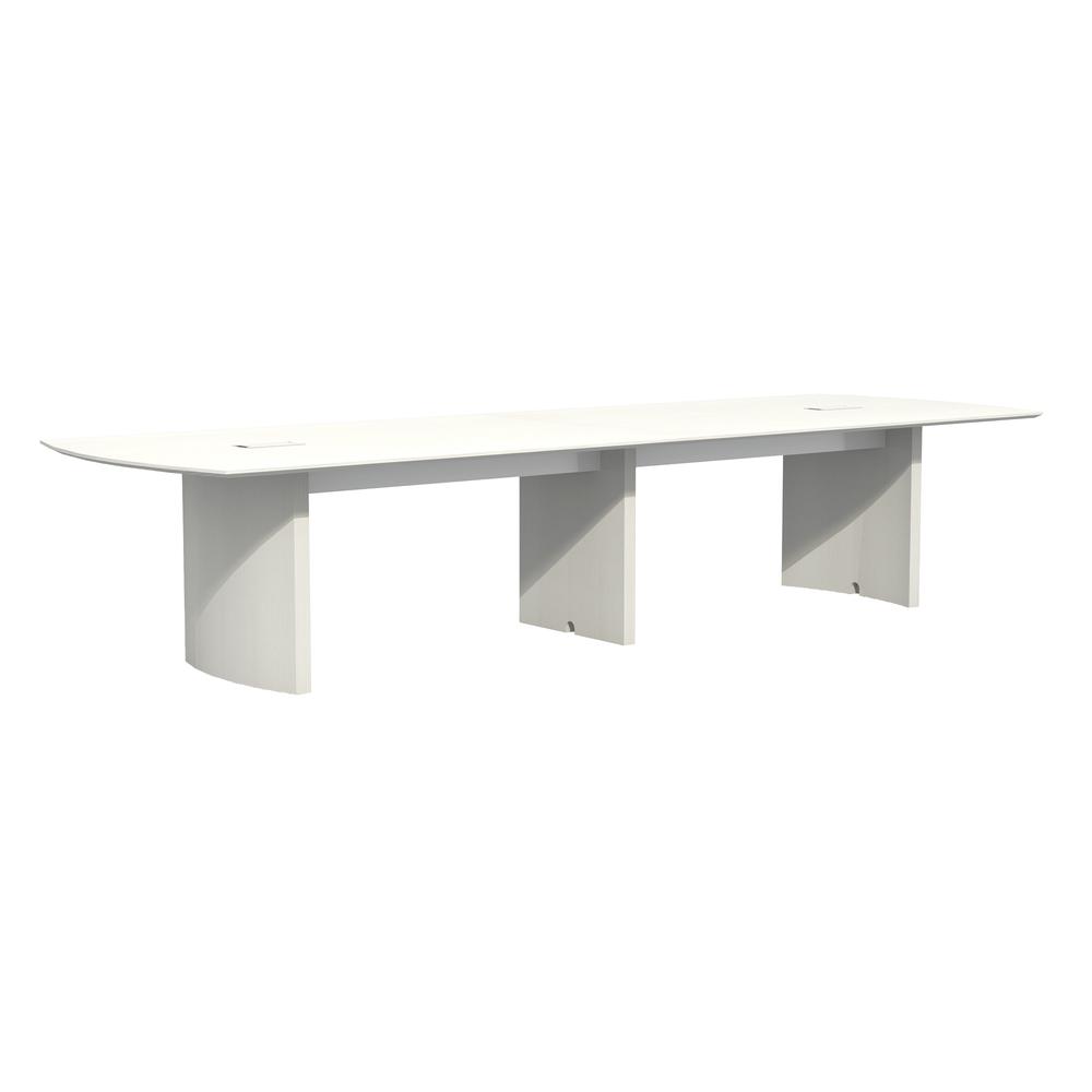 14' Conference Table, Textured Sea Salt. Picture 4