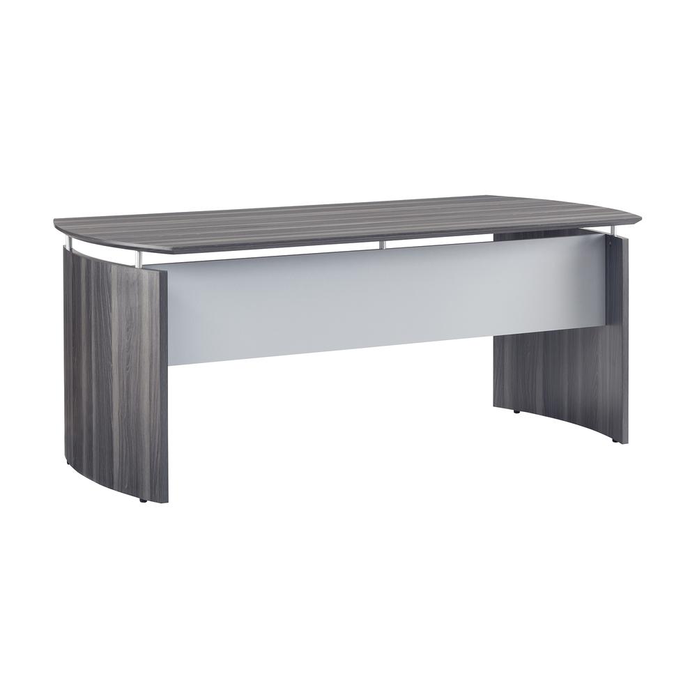 72"W Desk, Gray Steel. Picture 4