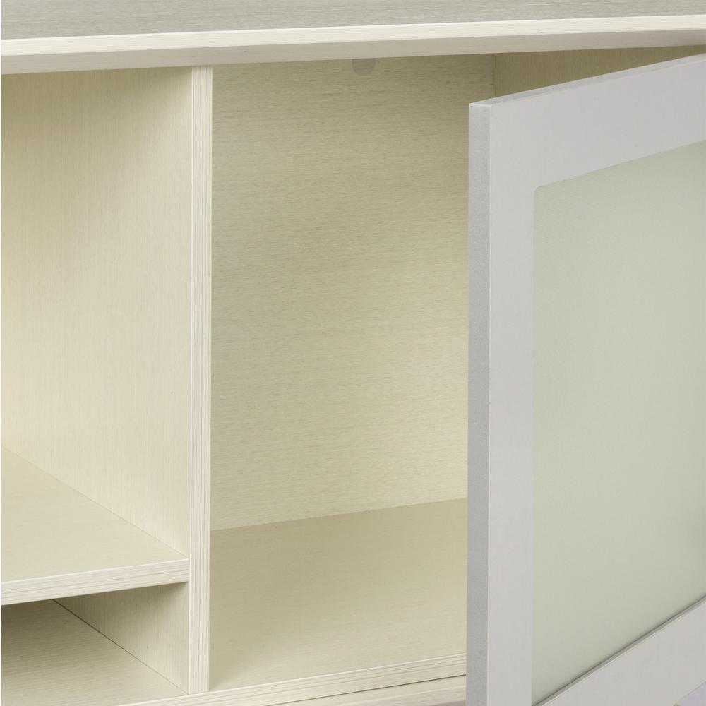 72"W Hutch, Textured Sea Salt. Picture 2