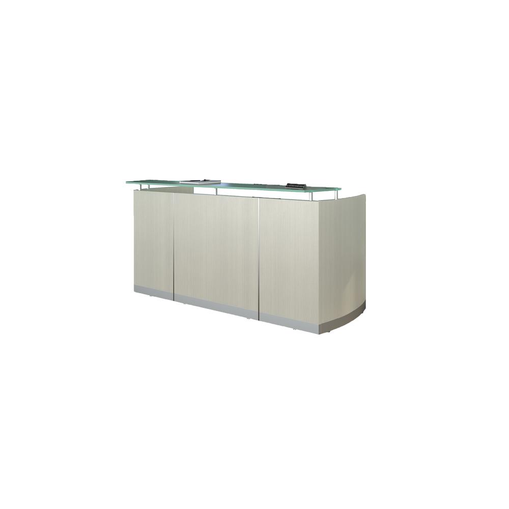 87-1/4" Reception Station, Textured Sea Salt. Picture 2